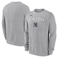 Кофта New York Yankees Nike Heather Gray