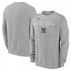 Кофта New York Yankees Nike Heather Gray