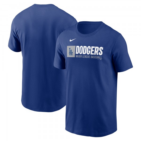 Los Angeles Dodgers Nike Royal Team Block T-Shirt