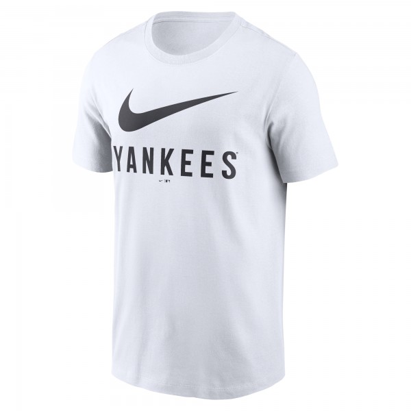 New York Yankees Nike White Swoosh T-Shirt