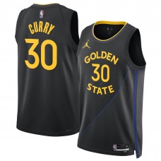 Джерси Unisex Golden State Warriors Stephen Curry Jordan Brand Black 2024/25 Swingman - Statement Edition