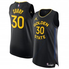 Джерси Golden State Warriors Stephen Curry Jordan Brand Black 2024/25 Authentic - Statement Edition