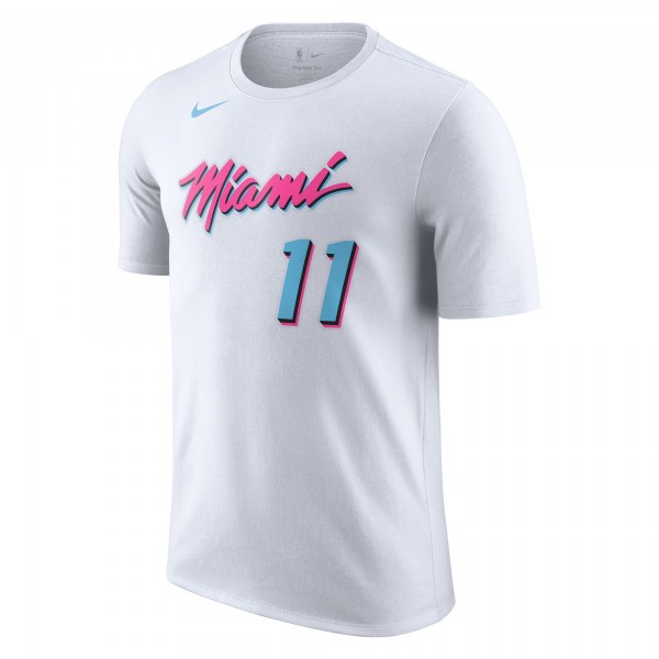 Футболка Miami Heat Jaime Jaquez Jr. Nike White 2024/25 City Edition Name & Number