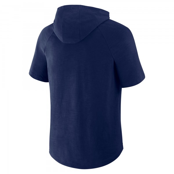 Футболка с капюшоном New York Yankees Fanatics Navy Clubhouse Optimal Play Raglan