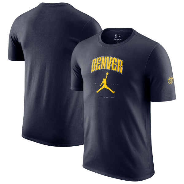 Футболка Unisex Denver Nuggets Jordan Brand Navy Essential Cities