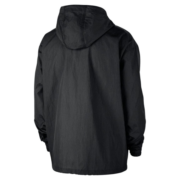 Толстовка Brooklyn Nets Nike Black Courtside Premium Club Anorak Quarter-Zip Jacket
