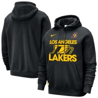 Толстовка Los Angeles Lakers Nike Black Courtside Club