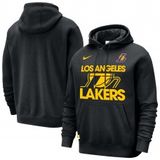 Толстовка Los Angeles Lakers Nike Black Courtside Club