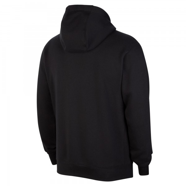 Golden State Warriors Nike Black Courtside Club Pullover Hoodie