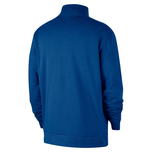 Куртка Golden State Warriors Nike Blue Courtside Club Half-Zip