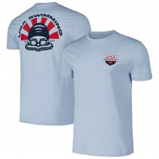 Футболка USA Swimming Flomotion Unisex Swimmer - Powder Blue