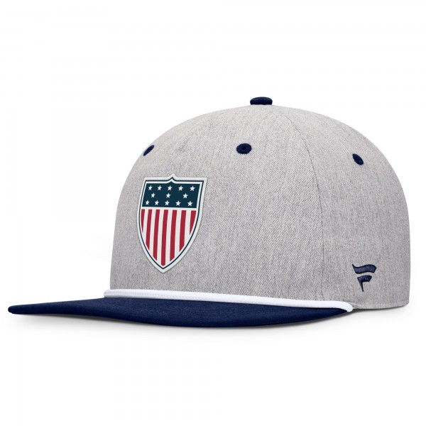 Бейсболка Team USA Fanatics Eagle - Heather Gray/Navy