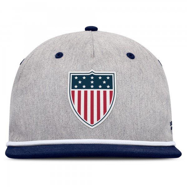 Бейсболка Team USA Fanatics Eagle - Heather Gray/Navy