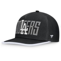 Los Angeles Dodgers Fanatics Black Lets Glow Line Drive Snapback Hat