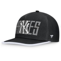 New York Yankees Fanatics Black Lets Glow Line Drive Snapback Hat
