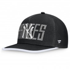 New York Yankees Fanatics Black Lets Glow Line Drive Snapback Hat
