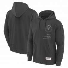 Milwaukee Bucks Fanatics Gray Future Ground Info Elements Premium Pullover Hoodie