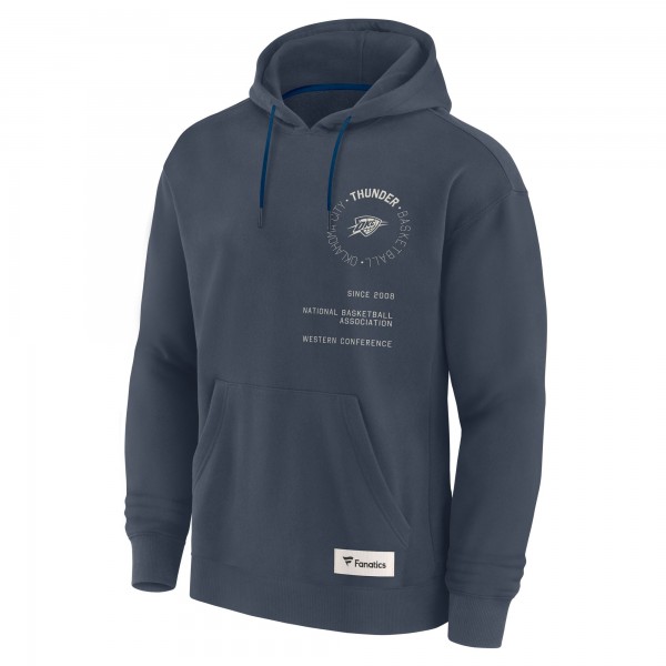 Толстовка Oklahoma City Thunder Fanatics Blue Future Ground Info Elements Premium