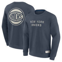 Свитшот New York Knicks Fanatics Blue Elements Future Ground Lettering Pullover