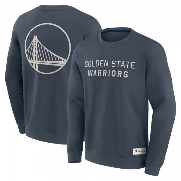 Golden State Warriors Fanatics Blue Elements Future Ground Lettering Pullover Sweatshirt