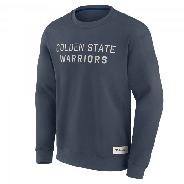 Golden State Warriors Fanatics Blue Elements Future Ground Lettering Pullover Sweatshirt