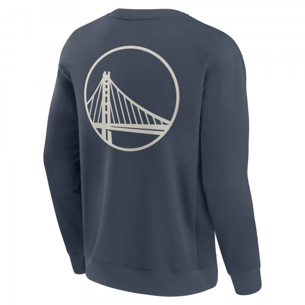 Golden State Warriors Fanatics Blue Elements Future Ground Lettering Pullover Sweatshirt