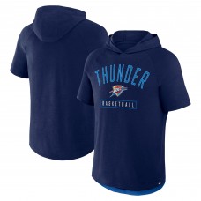 Футболка Oklahoma City Thunder Athletic Navy Pass Legend Hooded