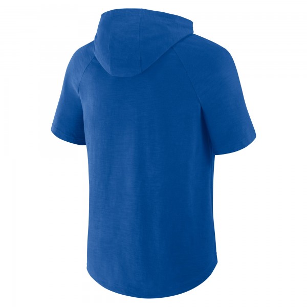 Golden State Warriors Fanatics Royal Pass Legend Raglan Hoodie T-Shirt