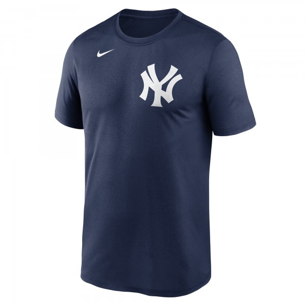New York Yankees Aaron Judge Nike Navy Legend Name & Number Performance T-Shirt