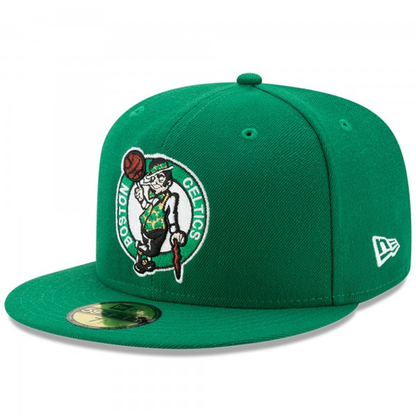 Бейсболка Boston Celtics New Era 2024 NBA Finals Champions Side Patch 59FIFTY - Kelly Green