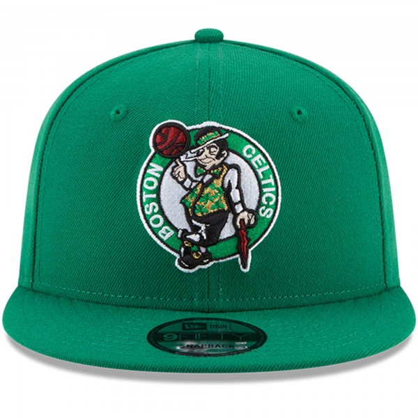 Бейсболка Boston Celtics New Era 2024 NBA Finals Champions Side Patch 9FIFTY - Kelly Green