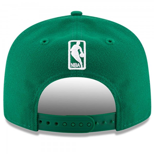 Бейсболка Boston Celtics New Era 2024 NBA Finals Champions Side Patch 9FIFTY - Kelly Green