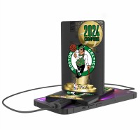 Boston Celtics Keyscaper 2024 NBA Finals Champions 2500 mAh Illustrated Credit Card Powerbank