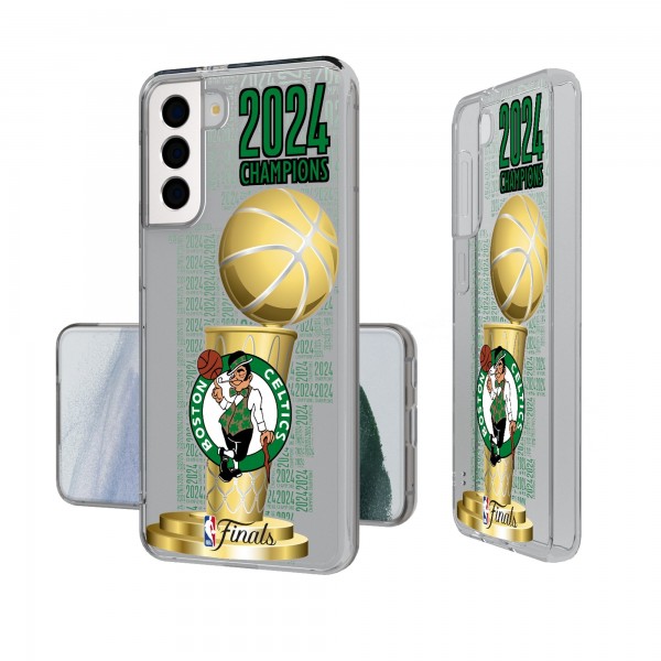 Boston Celtics Keyscaper 2024 NBA Finals Champions Galaxy Clear Case