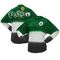 Футболка с длинным рукавом Boston Celtics Spirit Jersey Unisex 2024 NBA Finals Champions Horizontal Ombre - Kelly Green