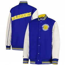 Бомбер Golden State Warriors Mitchell & Ness Youth Varsity - Royal