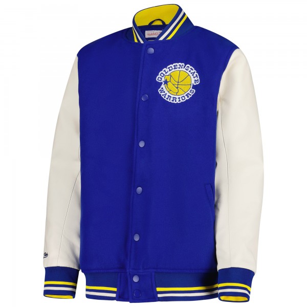 Бомбер Golden State Warriors Mitchell & Ness Youth Varsity - Royal