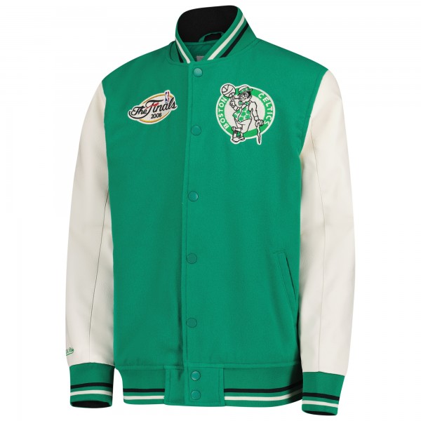Бомбер Boston Celtics Mitchell & Ness Youth Varsity - Kelly Green