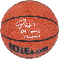 Мяч Jrue Holiday Boston Celtics Autographed Fanatics Authentic 2024 NBA Finals Champions Wilson Authentic Series Indoor/Outdoor with '24 Finals Champs' Inscription