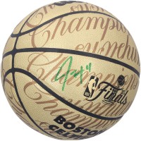 Мяч Jrue Holiday Boston Celtics Autographed Fanatics Authentic 2024 NBA Finals Champions Wilson Collector's Edition