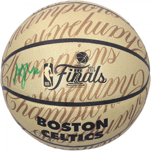 Мяч Al Horford Boston Celtics Autographed Fanatics Authentic 2024 NBA Finals Champions Wilson Collector's Edition