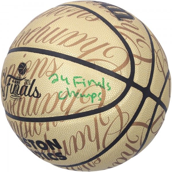 Мяч Al Horford Boston Celtics Autographed Fanatics Authentic 2024 NBA Finals Champions Wilson Collector's Edition with '24 Finals Champs' Inscription
