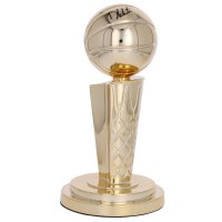 Derrick White Boston Celtics Autographed Authentic 2024 NBA Finals Champions 12 Larry OBrien Replica Trophy