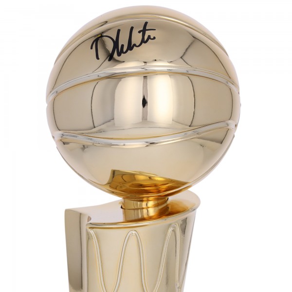 Derrick White Boston Celtics Autographed Authentic 2024 NBA Finals Champions 12 Larry OBrien Replica Trophy