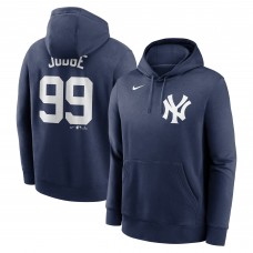 Толстовка New York Yankees Aaron Judge Nike Navy Player Name & Number Club