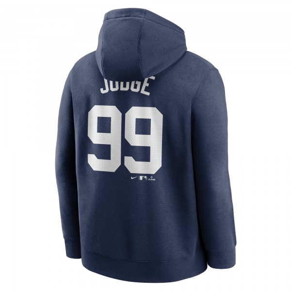 Толстовка New York Yankees Aaron Judge Nike Navy Player Name & Number Club