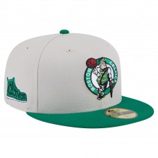 Бейсболка Boston Celtics New Era Victory Grove Vintage Sidepatch Sneaker 59FIFTY - Stone