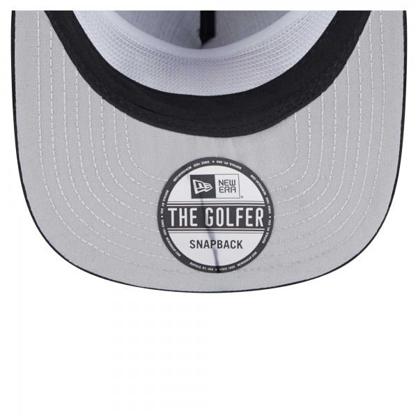 Бейсболка Chicago Bulls New Era Black Corduroy Gold Leaf Golfer