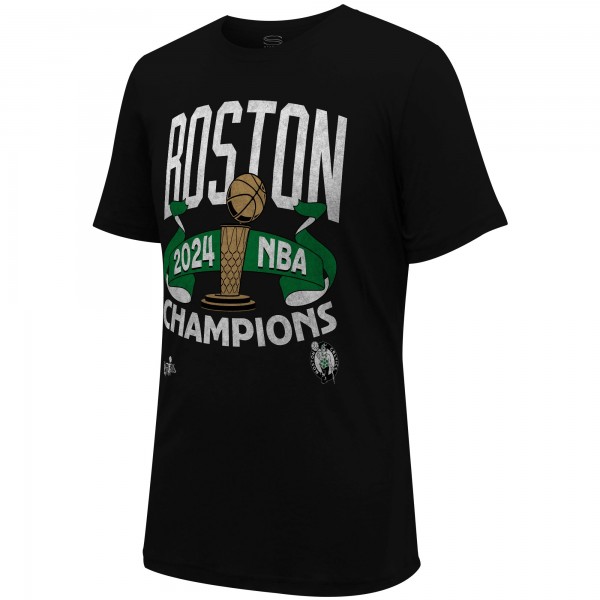 Футболка Boston Celtics Stadium Essentials 2024 NBA Finals Champions Intensity Banner - Black