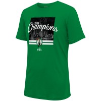 Футболка Boston Celtics Stadium Essentials 2024 NBA Finals Champions Skyline - Kelly Green